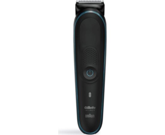 Braun Gillette INTIMATE Trimmer i5, hair clipper (black/blue)