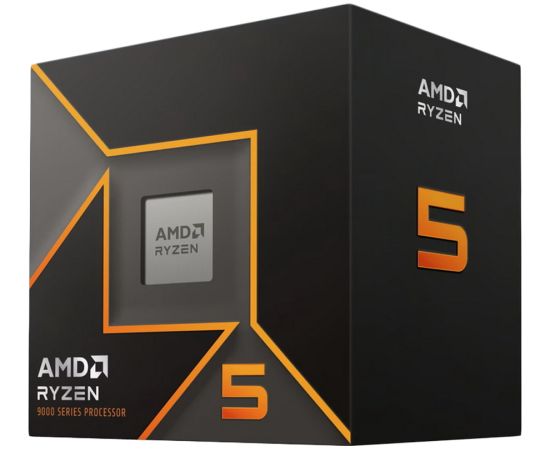 AMD CPU Desktop Ryzen 5 6/12T 9600 (5.2GHz,38MB,65W,AM5) box, with Wraith Stealth Cooler and Radeon Graphics