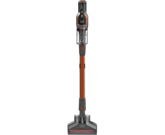 Black & Decker BHFEV182C-QW stick vacuum/electric broom 2-in-1 stick vacuum Battery Dry Bagless Orange, Titanium 2 Ah