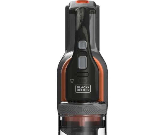 Black & Decker BHFEV182C-QW stick vacuum/electric broom 2-in-1 stick vacuum Battery Dry Bagless Orange, Titanium 2 Ah