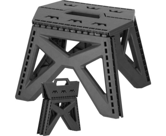 Locāms daudzfunkcionāla taburete Springos HA7485 pelēka, augstums 23 cm