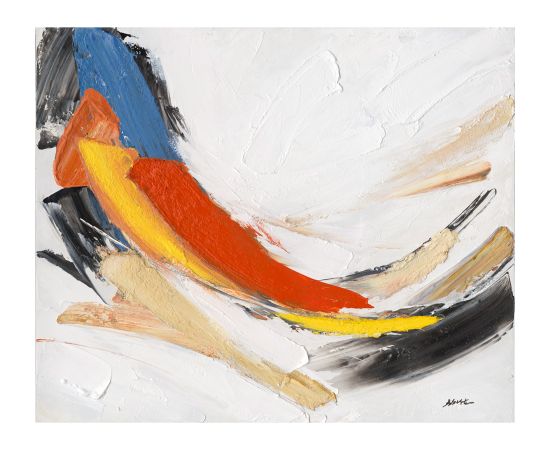 Eļļas glezna 100x120cm, abstrakta krāsa