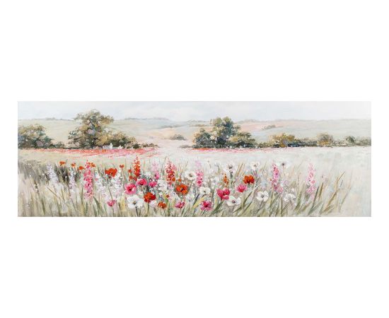 Eļļas glezna 50x150cm, magones