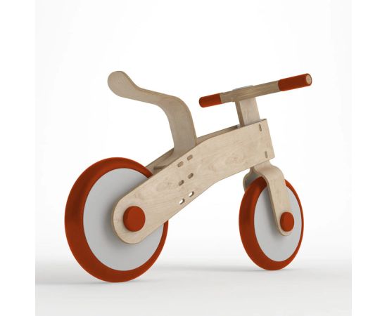 Bērnu koka Līdzsvara ritenis - Choppy bike (Brūns)