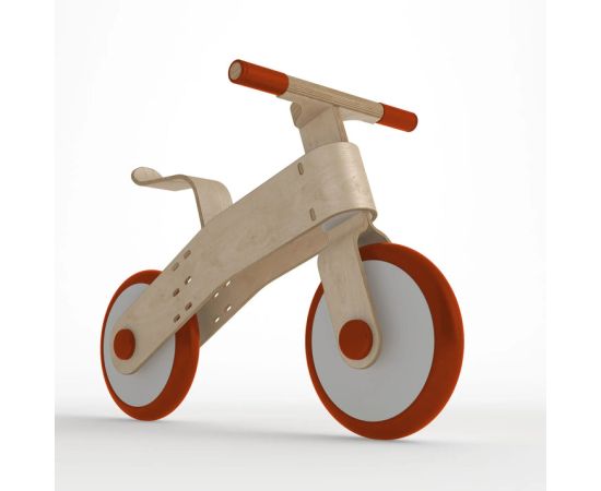 Bērnu koka Līdzsvara ritenis - Choppy bike (Brūns)