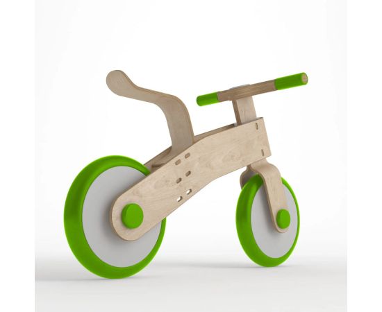 Bērnu koka Līdzsvara ritenis - Choppy bike (Brūns) [CLONE]