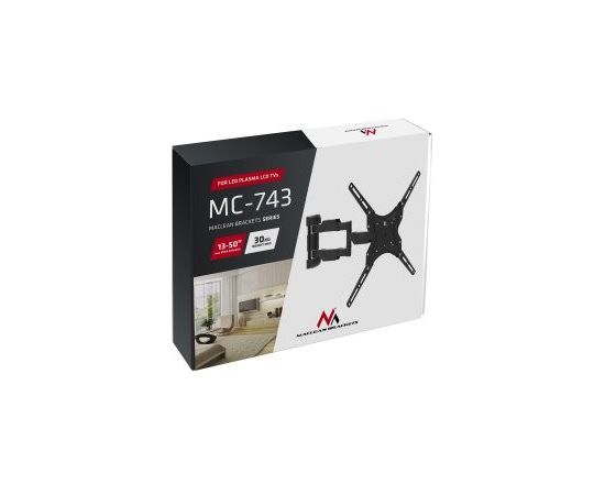 Maclean MC-743 TV mount 127 cm (65") Black
