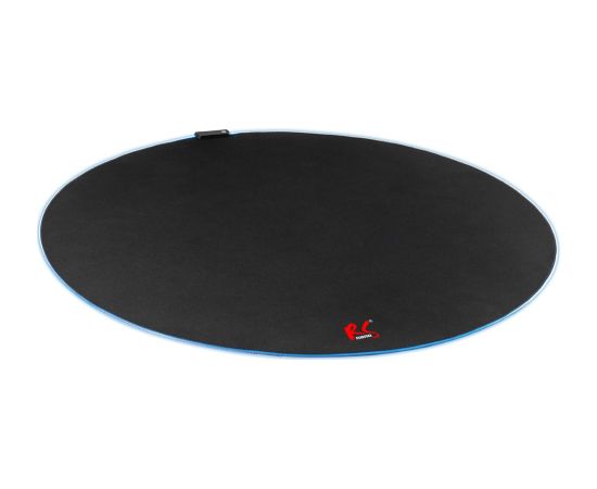 Nano Rs NanoRS RS171 Gaming Seat Mat with RGB Backlight, Under Chair Floor Mat, Diameter 100cm, Black