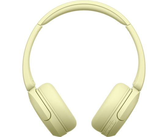 Sony wireless headset WH-CH520, yellow