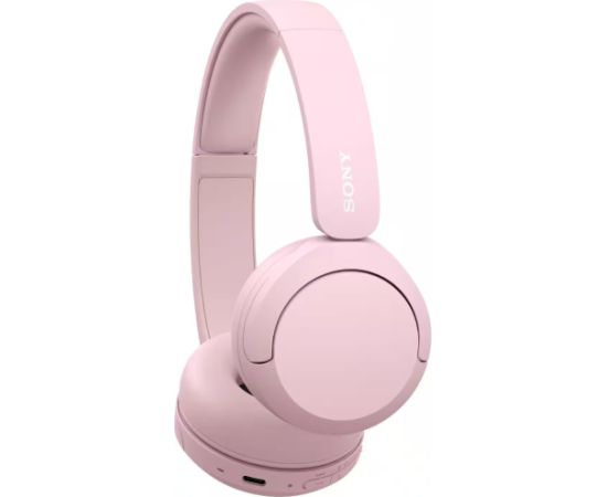 Sony wireless headset WH-CH520, pink
