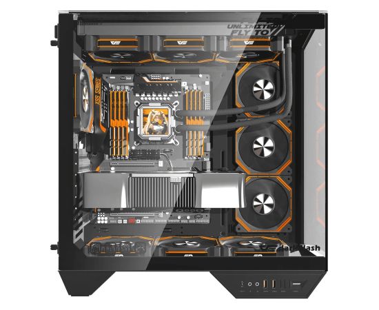 MDD HydroX Ryzen 5 9600X 32GB 512GB SSD RTX 4060Ti Windows 11 Black