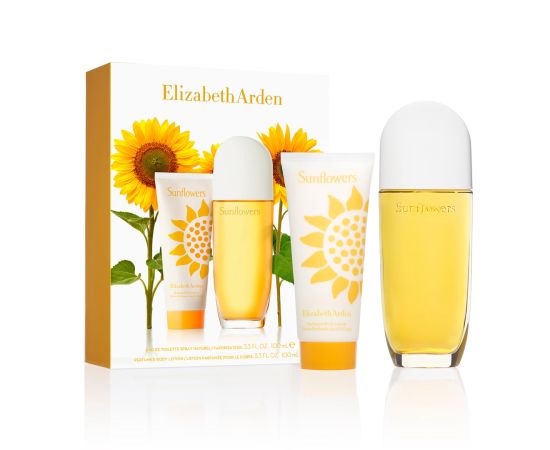 Elizabeth Arden Sunflowers Set Elizabeth Arden: Sunflowers, Perfumed, Day & Night, Body Lotion, 100 ml + Sunflowers, Eau De Toilette 100 ml For Women