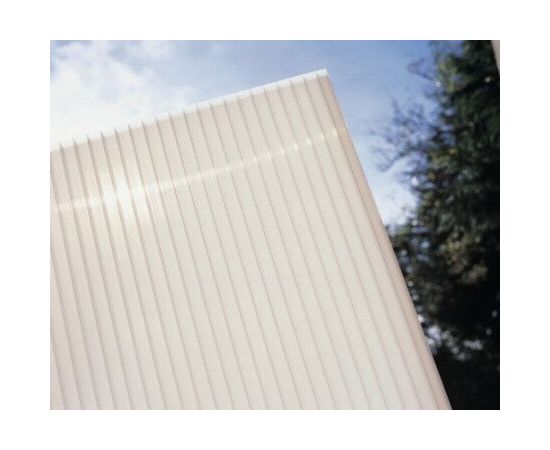 Šūnu polikarbonāts 10 mm, Opal, 2,10x6m;