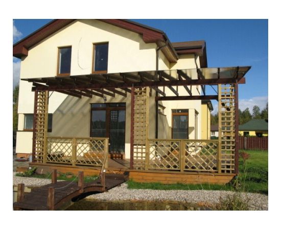 Поликарбонат 10mm; 1.05x2m, бронза