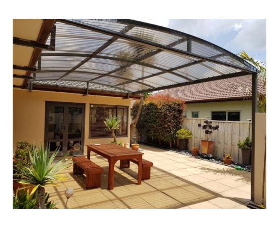 Сотовый поликарбонат 16мм Бронза 2000х1032мм Теплицы