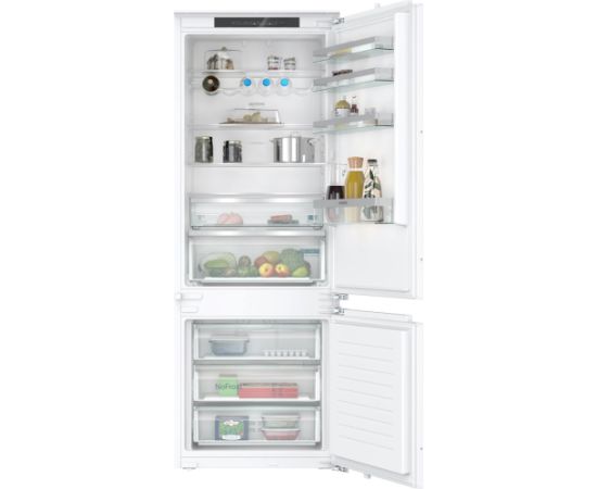 Siemens iQ300 KB96NVFE0 fridge-freezer Built-in 383 L E White