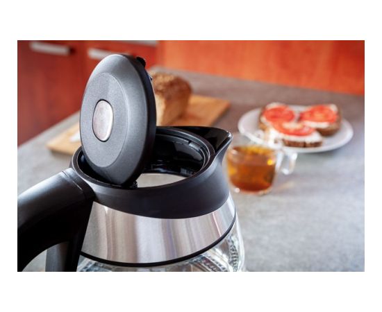 C520 ELDOM, LUX glass kettle, capacity 1.7 l, water temperature control panel, 2200 W
