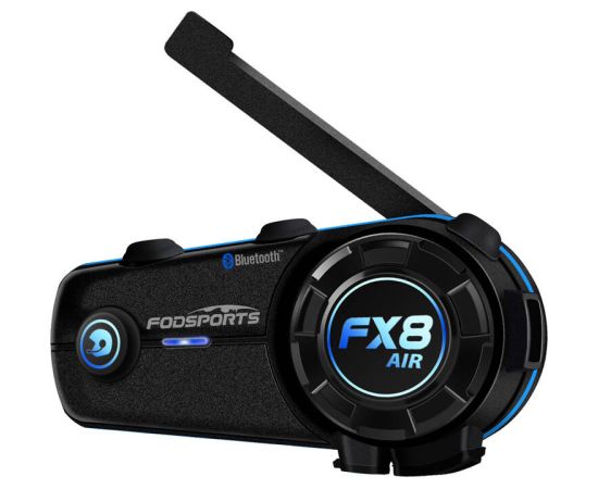 Fodsports FX8 Air motorcycle intercom two-pack (black)