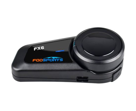 Fodsports FX6 motorcycle intercom two-pack (black)