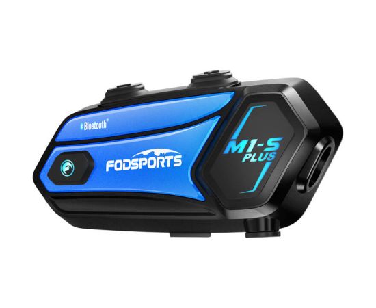 Fodsports M1-S Plus motorcycle intercom (black)