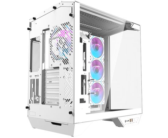 Darkflash DY470 computer case (white) + 4 fans + GPU bracket