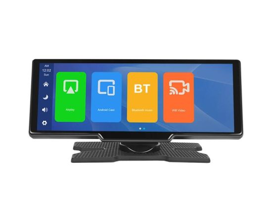 Car monitor 9.3" Podofo A3073 Carplay&Android Auto + Front and rear camera