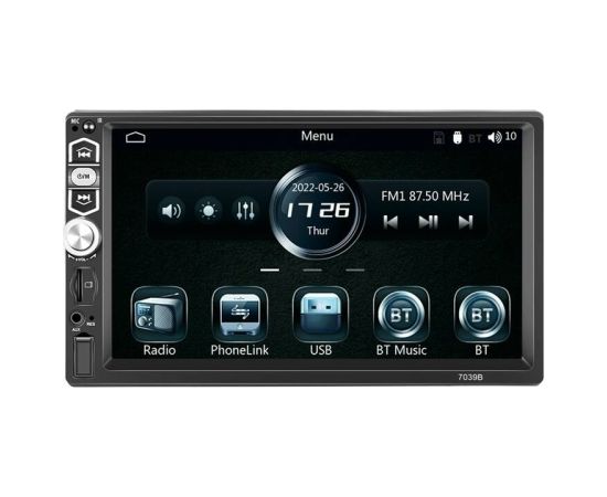 Monitor samochodowy 7.0" Podofo A3061 Carplay&Android Auto, Bluetooth 5.1