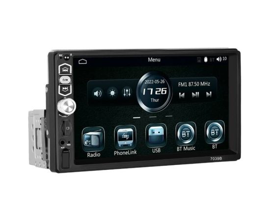 Monitor samochodowy 7.0" Podofo A3061 Carplay&Android Auto, Bluetooth 5.1