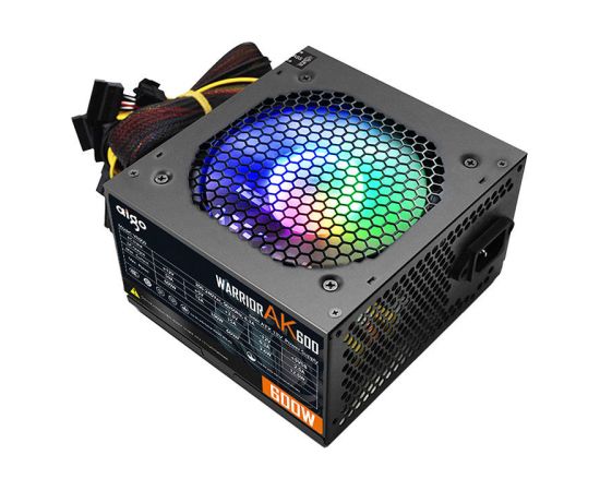 Computer Power Supply Aigo AK600 RGB (black)