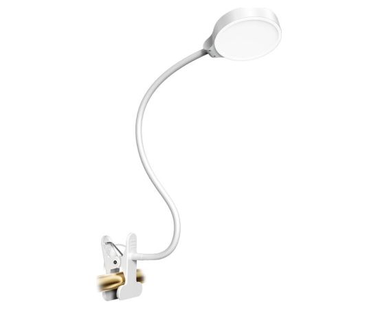 Clip on Reading Light Glocusent GLCSNTBL204 White