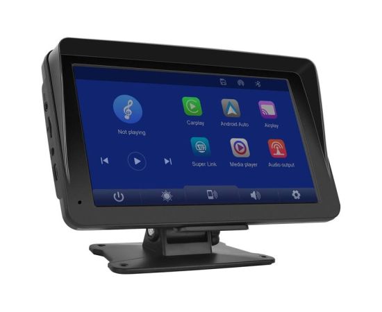 Monitor samochodowy 7.0" Podofo A3327 Carplay/Airplay/Android Auto, Bluetooth, Mirror Link