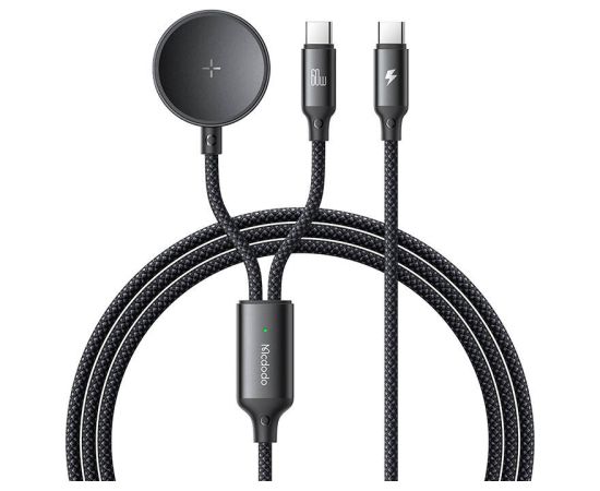 Mcdodo CA-4210 2-in-1 USB-C cable + Samsung Watch charger, 60W, 1.2m