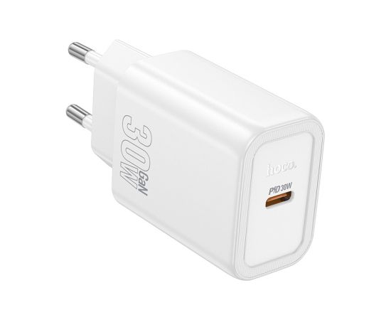 Charger Hoco N62 30W GaN USB-C white
