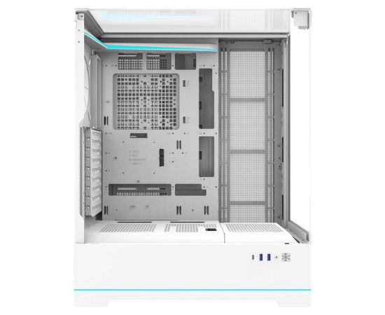 Darkflash DY450L computer case without fans (white)