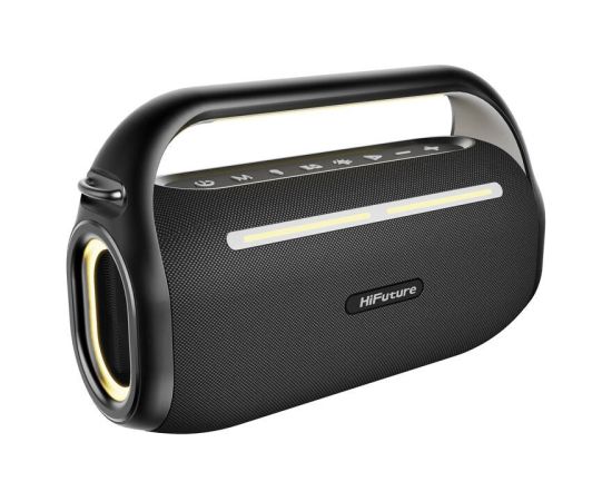 HiFuture Music Box 100 Bluetooth Speaker + 2 microphones (black)
