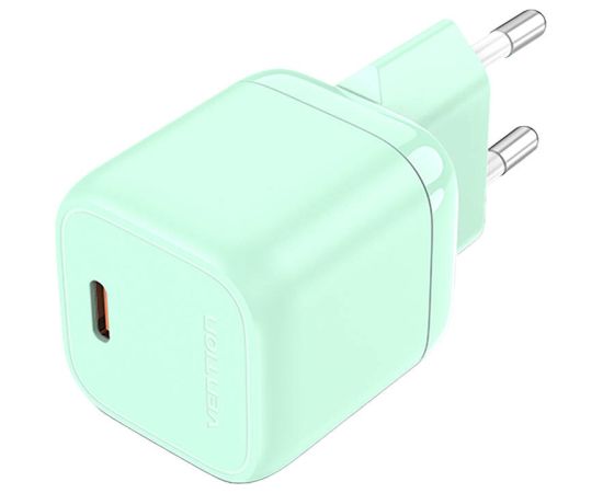 Vention FAKG0-EU USB-C GaN 30W power charger (green)