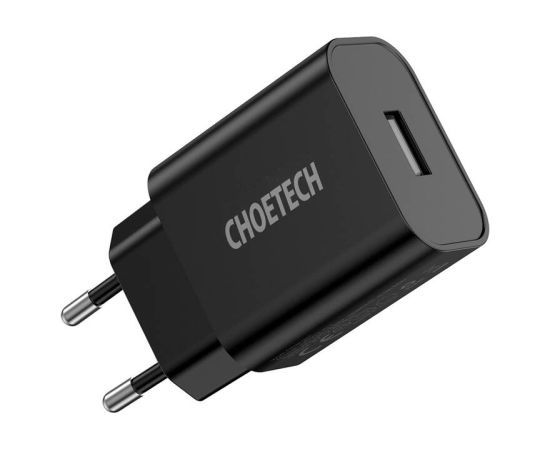 Choetech Q5002 12W USB-A power charger (black)