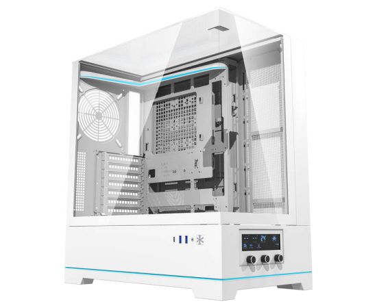 Darkflash DY450 computer case without fans (white)