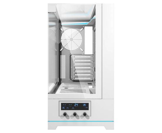 Darkflash DY450 computer case without fans (white)