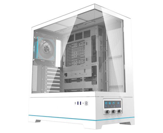Darkflash DY451 PRO computer case with fan (white)