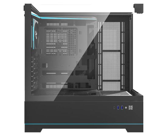 Darkflash DY450 PRO computer case + fan (black)