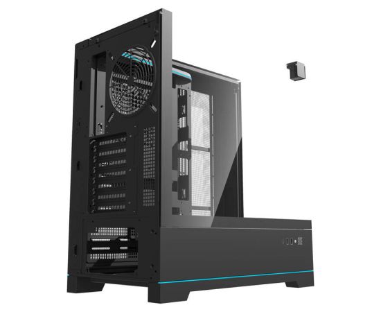 Darkflash DY450 computer case without fans (black)