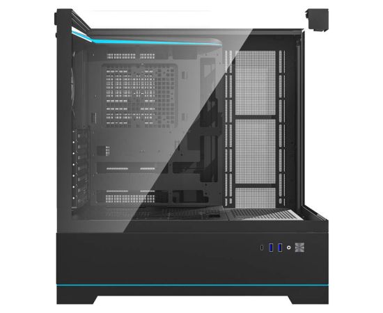 Darkflash DY450 computer case without fans (black)