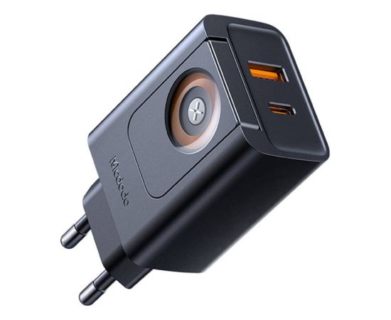 McDodo CH-3700 30W 2-in-1 USB-C+A Charger, black