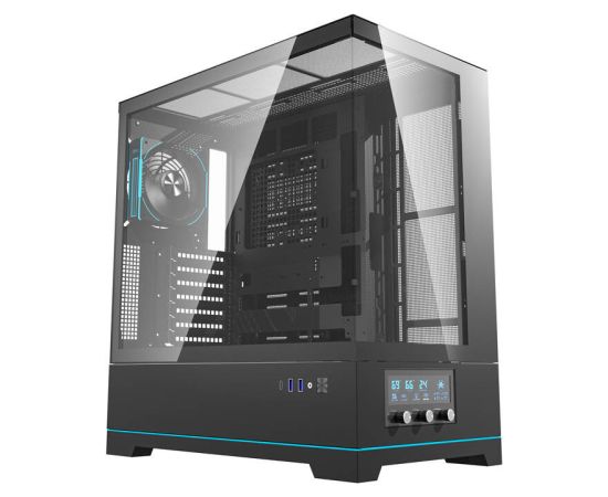 Darkflash DY451 PRO computer case with fan (black)