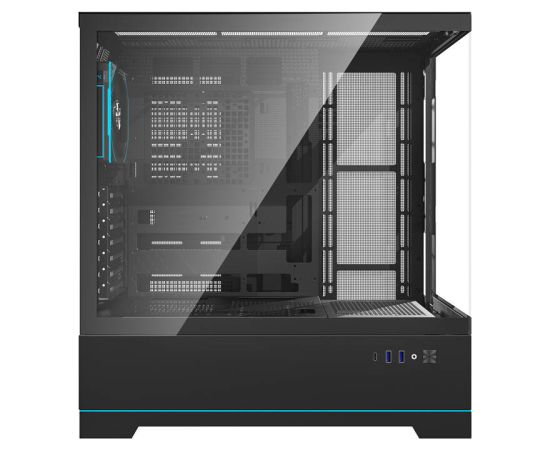 Darkflash DY451 PRO computer case with fan (black)