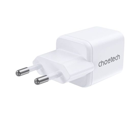 Wall Charger Choetech PD30W Dual ports 1C1A (White)