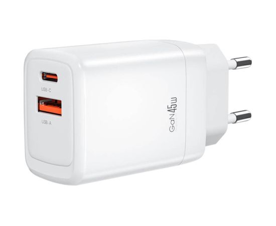 Wall charger XO CE16, 45W, 1x USB-C, 1x USB-A