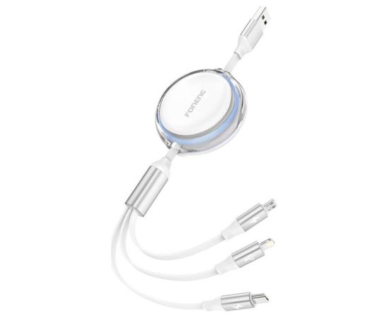 Foneng X113 3-in-1 Cable 1.1M White