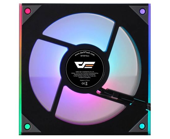 Darkflash DM8 ARGB Cooling Fan (Black)